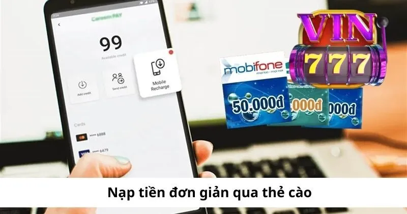 Giao dịch qua thẻ cào